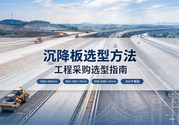 嘉荫沉降板选择方法