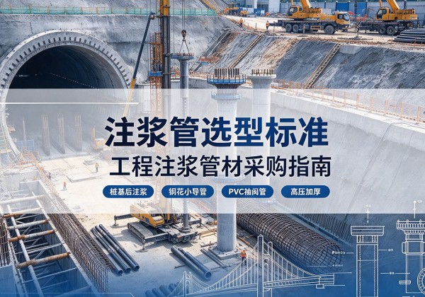 嘉荫注浆管选型标准